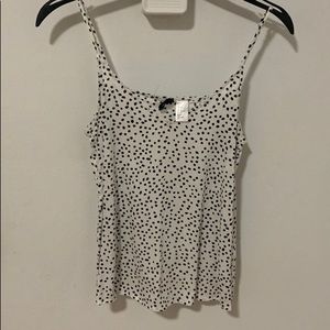 Polka dot camisole